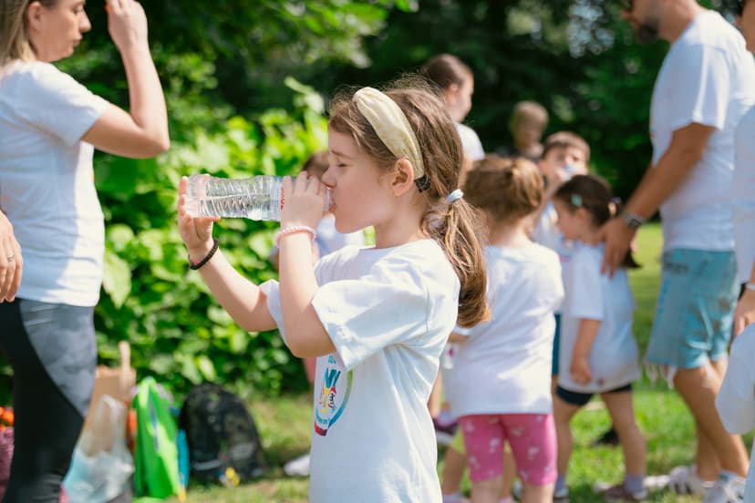 Girl drinking clean water — water quality education and guides