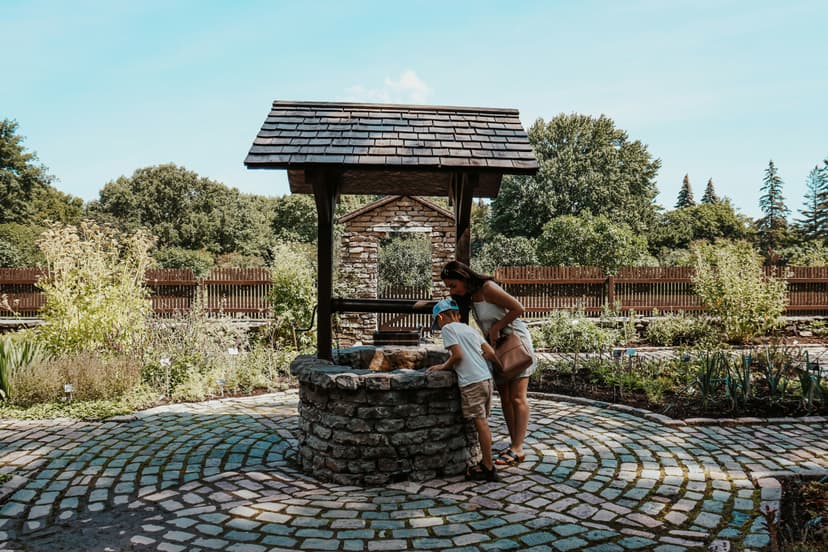 Looking down into a water well — private well water quality